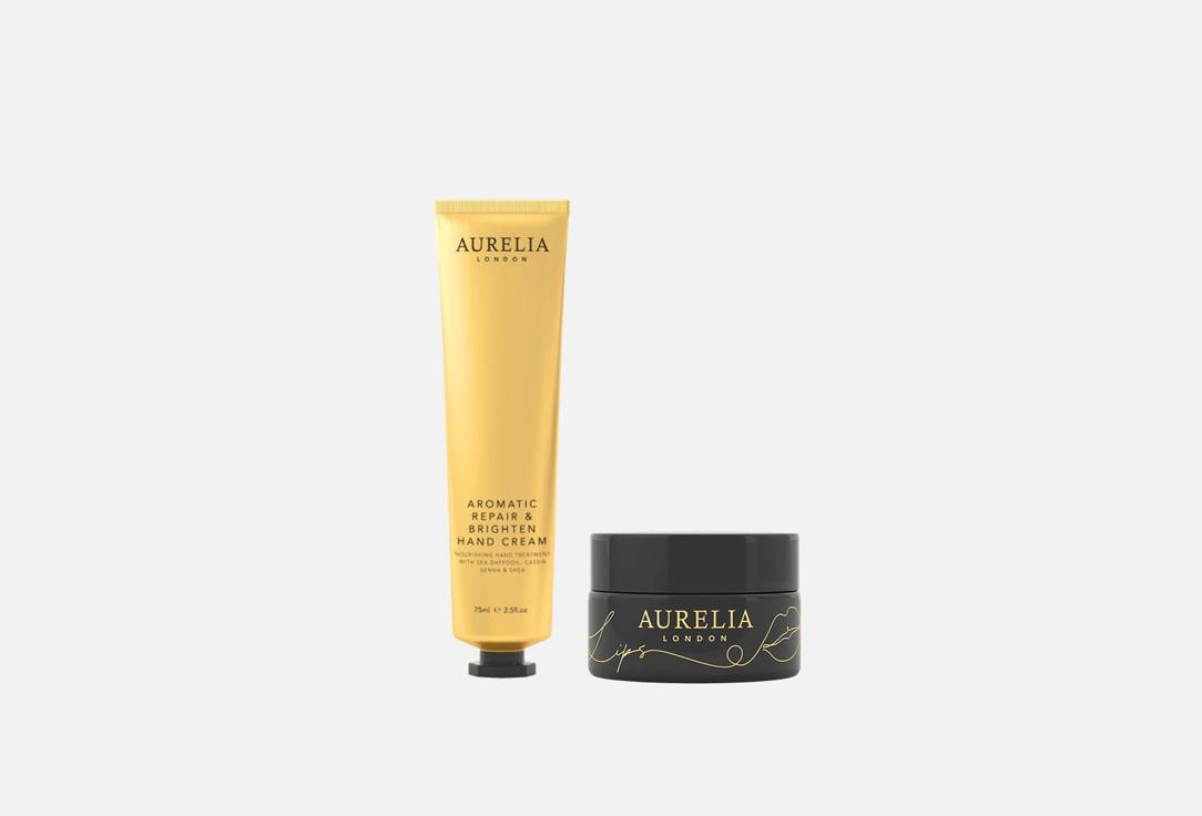 Aurelia Lip Balm & Hand Cream Set Nourishing Lip & Hand Care