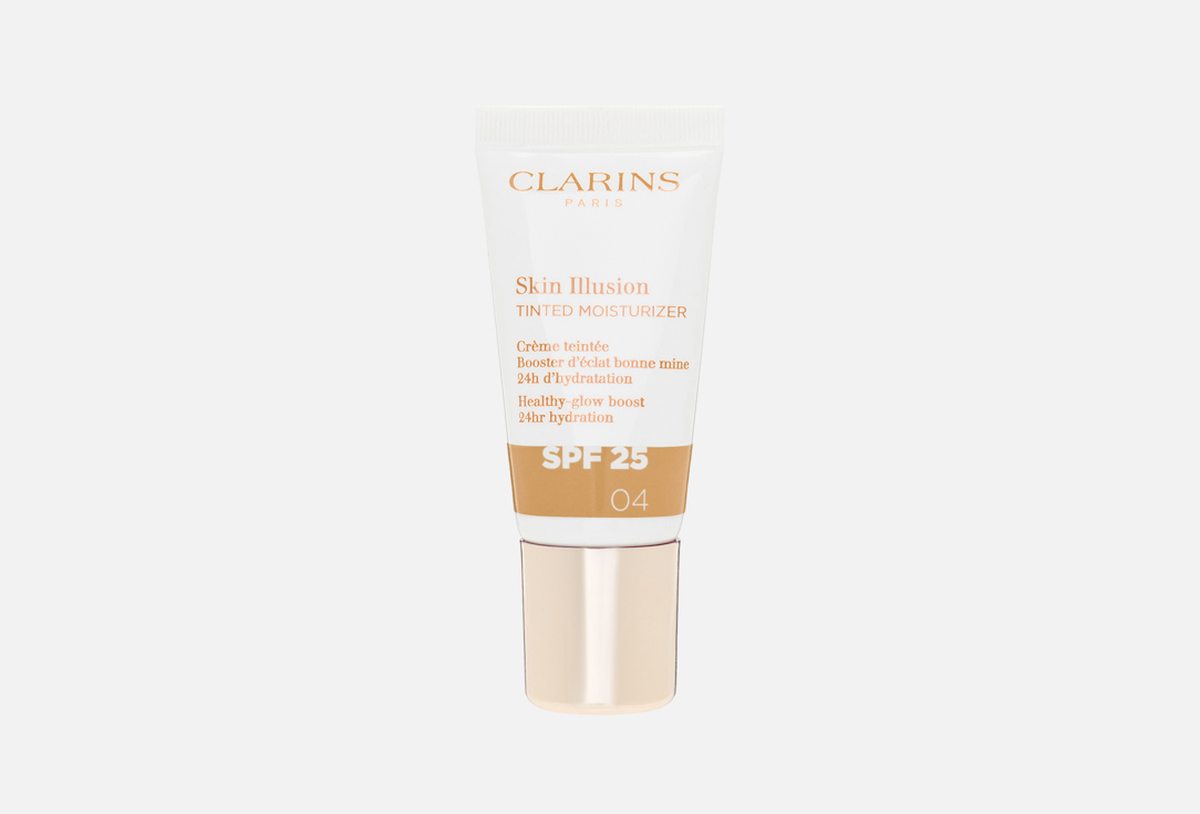 Clarins Illuminating Creamy Foundation SPF25 Skin Illusion Tinted Moisturizer