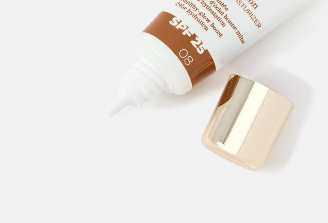 Clarins Moisturizing & Glowing Creamy Foundation SPF 25 Skin Illusion Tinted Moisturizer