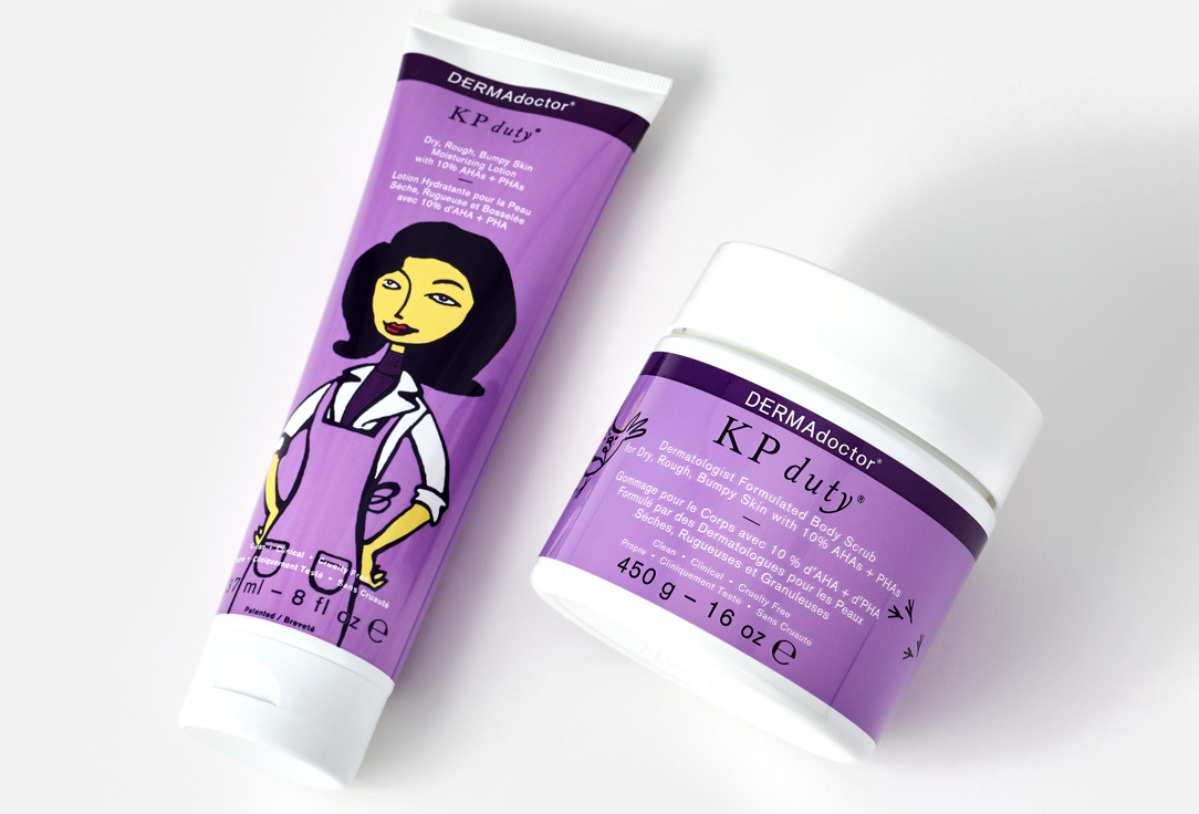 dermadoctor Body Scrub & Lotion Set KP Duty Smooth Skin Duo Kit 2 pcs dermadoctor Body Scrub & Lotion Set KP Duty Smooth Skin Duo Kit
