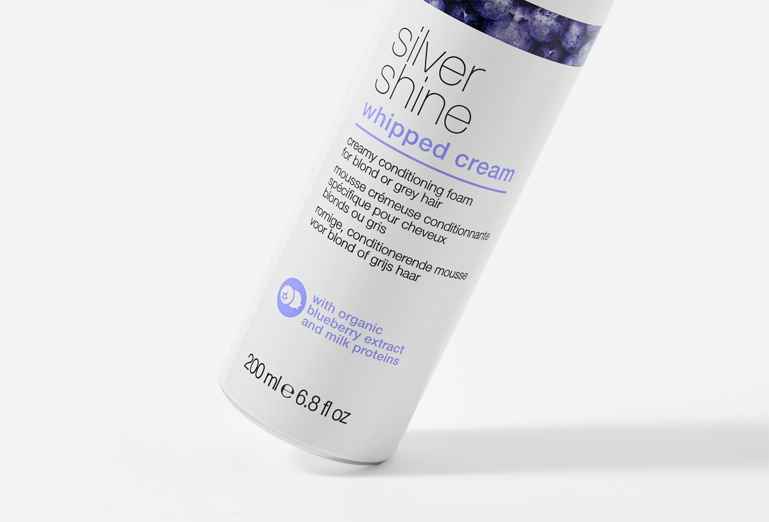 Milk Shake Leave-In Conditioner Mousse Silver Shine