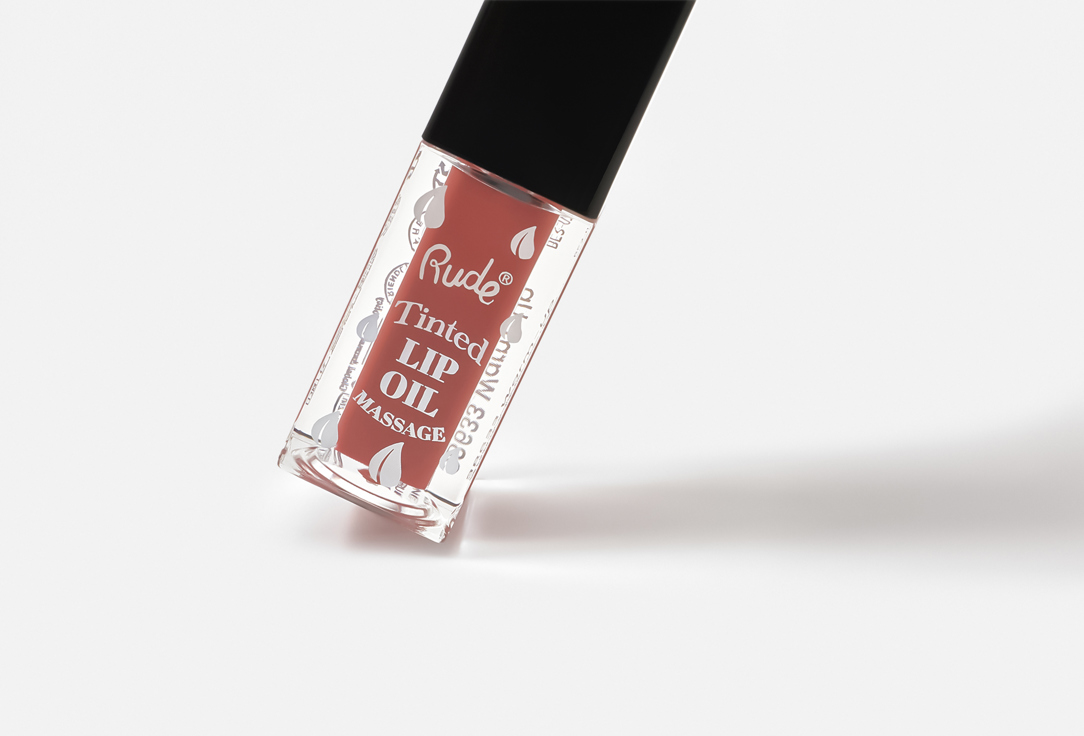 Rude Cosmetics Nourishing lip tinted oil Massage tinted & plumping