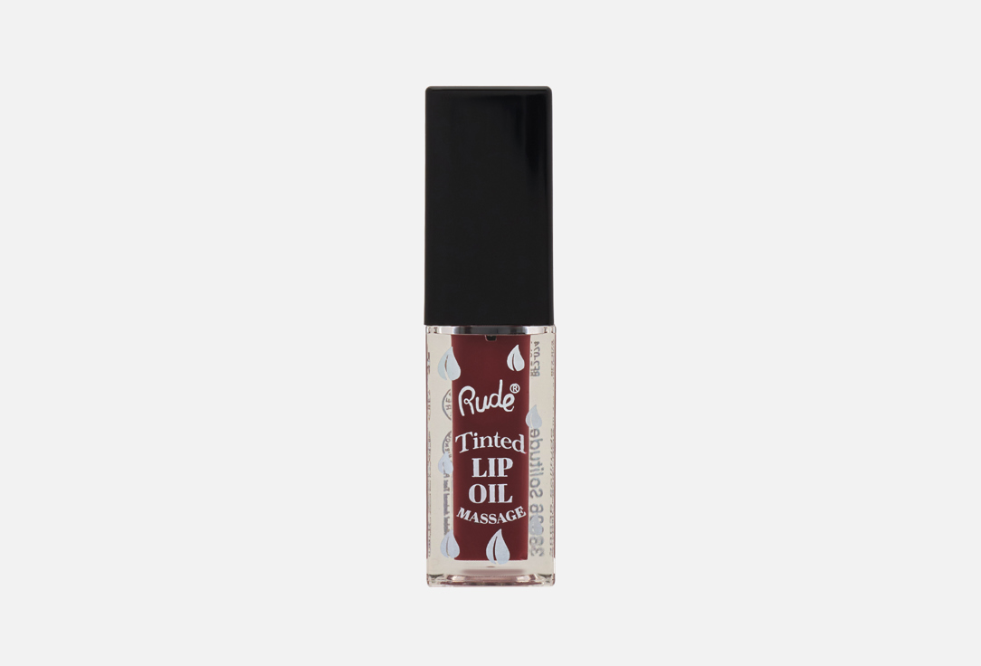 Rude Cosmetics Питательное масло для губ Massage tinted & plumping