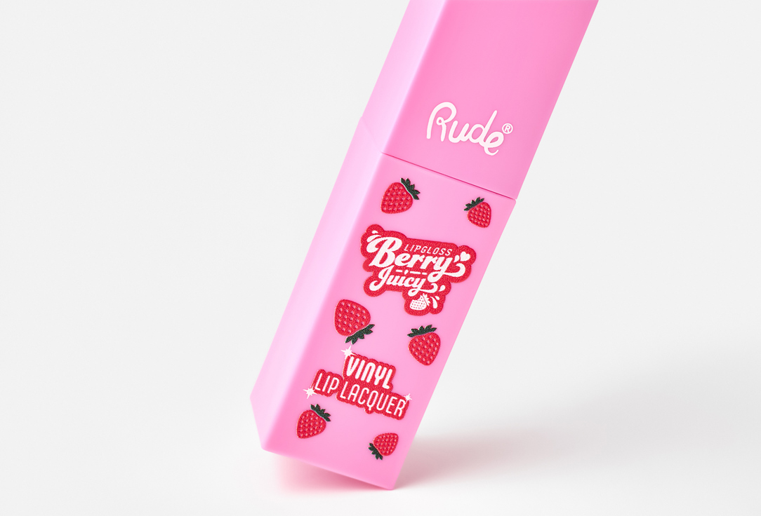 Rude Cosmetics Lip laquer Berry juicy vinyl Coconut kiss 32 g Rude Cosmetics Lip laquer Berry juicy vinyl