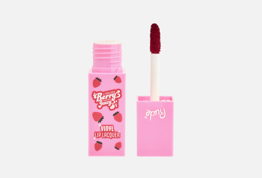 Rude Cosmetics Lip laquer Berry juicy vinyl Berrylicious 32 g Rude Cosmetics Lip laquer Berry juicy vinyl