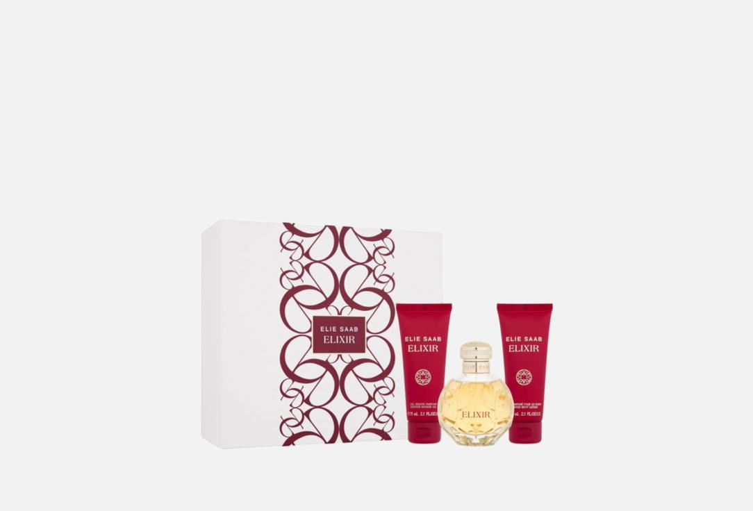 Elie Saab Eau de Parfum, Shower Gel & Body Lotion Gift Set ELIXIR 3 pcs Elie Saab Eau de Parfum, Shower Gel & Body Lotion Gift Set ELIXIR