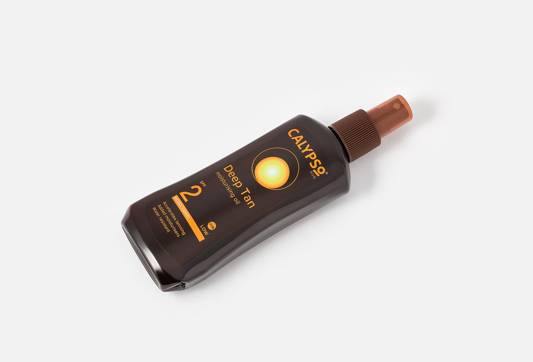 Calypso Body Tanning Oil SPF 2 Deep Tanning 200 ml Calypso Body Tanning Oil SPF 2 Deep Tanning