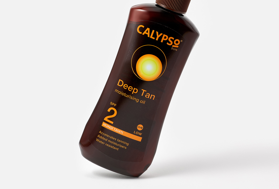 Calypso Body Tanning Oil SPF 2 Deep Tanning 200 ml Calypso Body Tanning Oil SPF 2 Deep Tanning