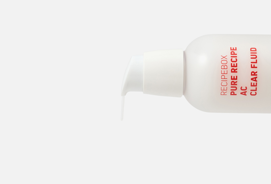 Recipebox Moisturizing and soothing face fluid Pure recipe ac