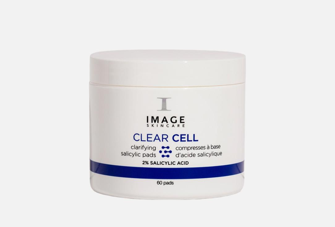 Image Skincare Exfoliating acne treatment face pads CLEAR CELL salicylic clarifying pads
