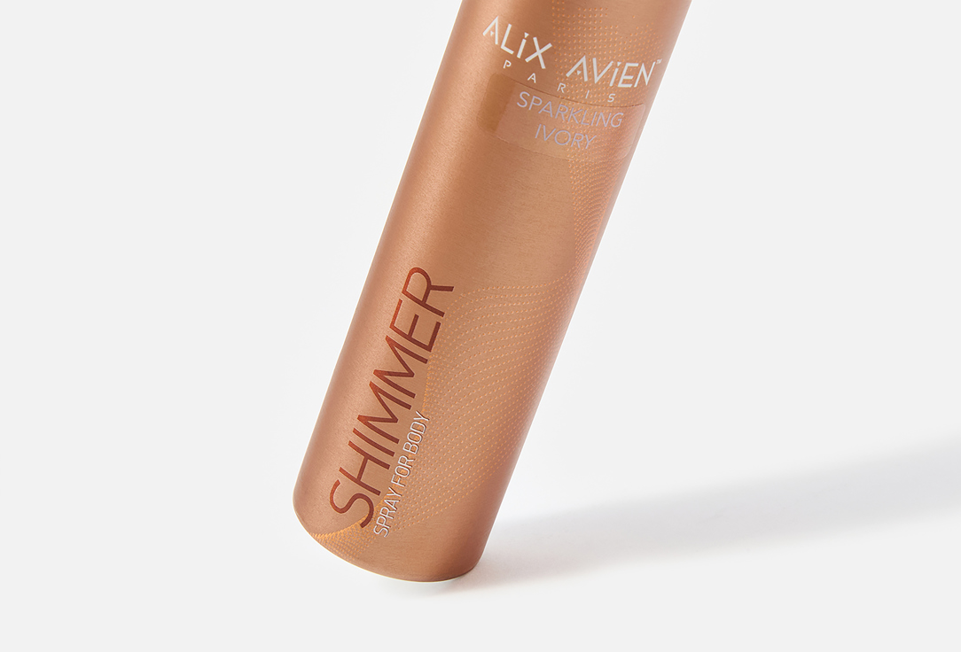 ALIX AVIEN Illuminating body spray Shimmer Spray 02, Sparkling ivory 75 ml ALIX AVIEN Illuminating body spray Shimmer Spray