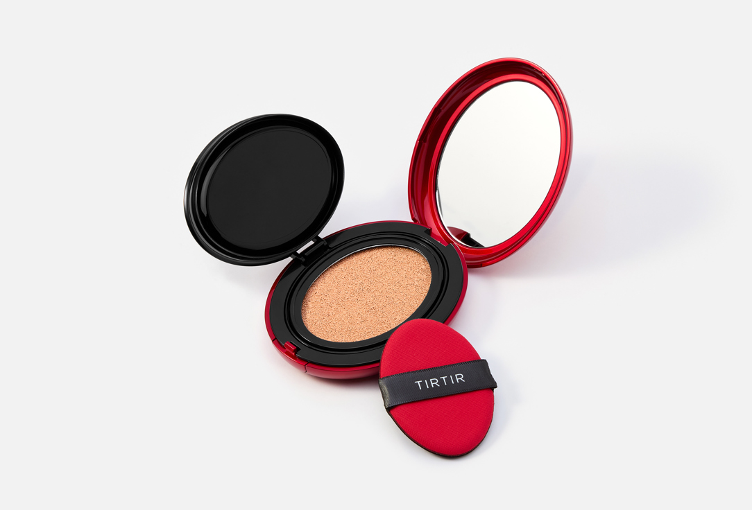 TIRTIR Тональная основа-кушон для лица SPF 40 PA++ Mask fit red cushion 17C, Porcelain 18 г TIRTIR Тональная основа-кушон для лица SPF 40 PA++ Mask fit red cushion