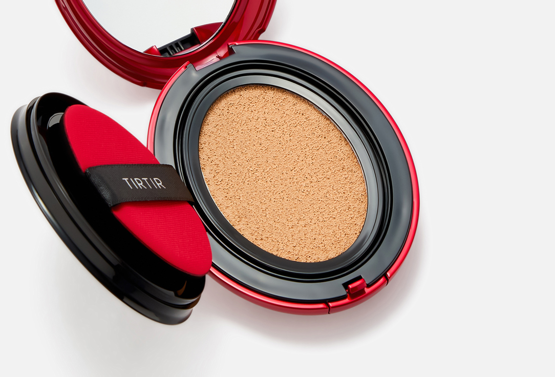 TIRTIR Тональная основа-кушон для лица SPF 40 PA++ Mask fit red cushion 17N, Vanilla 18 г TIRTIR Тональная основа-кушон для лица SPF 40 PA++ Mask fit red cushion