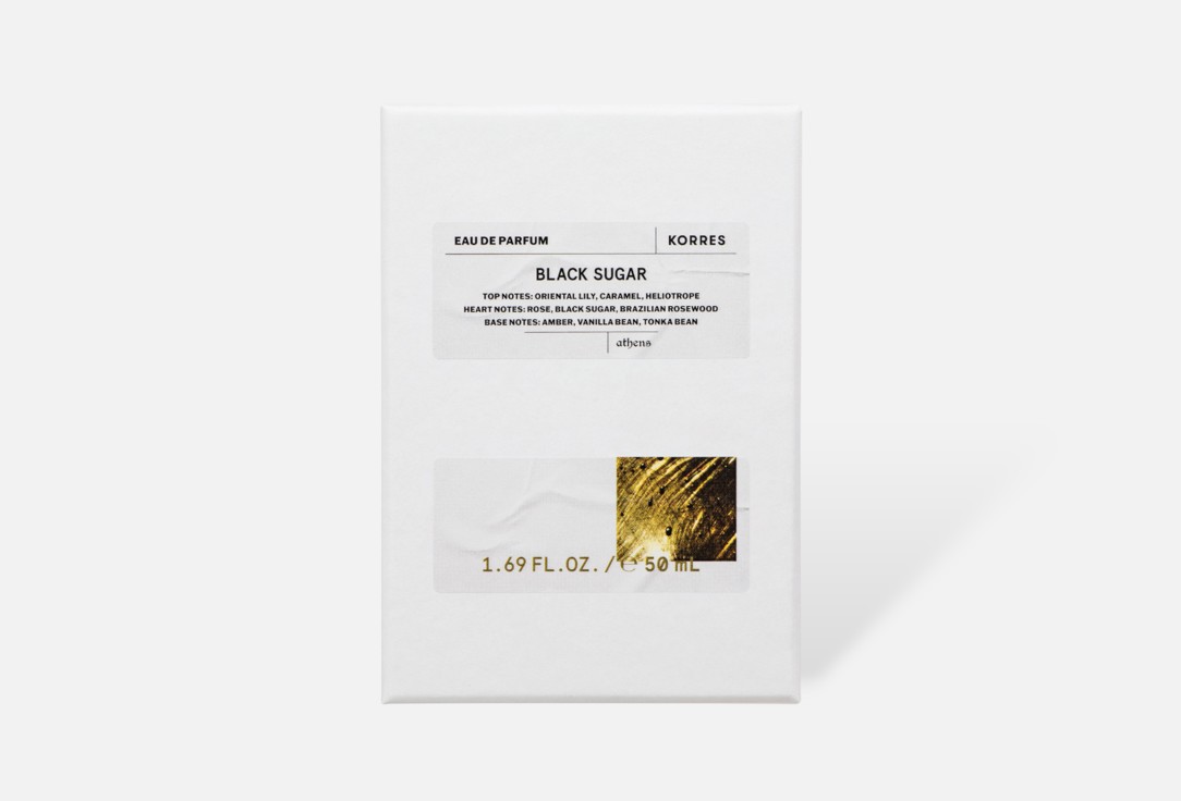 Korres Eau De Parfum Black Sugar 50 ml Korres Eau De Parfum Black Sugar