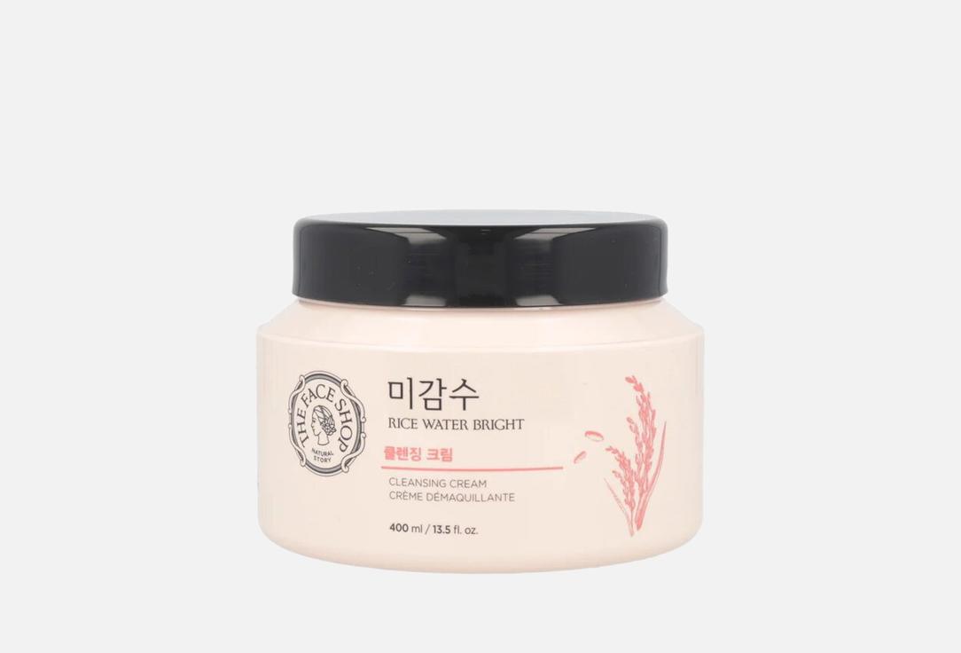 THE FACE SHOP Face Cleansing Cream Rice Water Bright 400 ml THE FACE SHOP Face Cleansing Cream Rice Water Bright