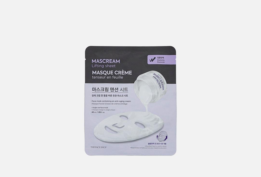 THE FACE SHOP Lifting Sheet Mask Deeply Firming Mascream 40 ml THE FACE SHOP Lifting Sheet Mask Deeply Firming Mascream