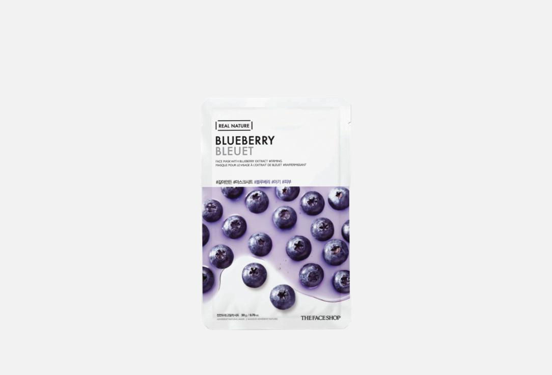 THE FACE SHOP Face Mask Real Nature Blueberry