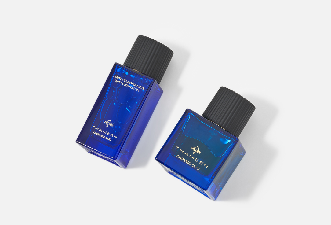ثامين لندن مجموعة هدايا خلاصة العطر وعطر الشعر كارفيد عود