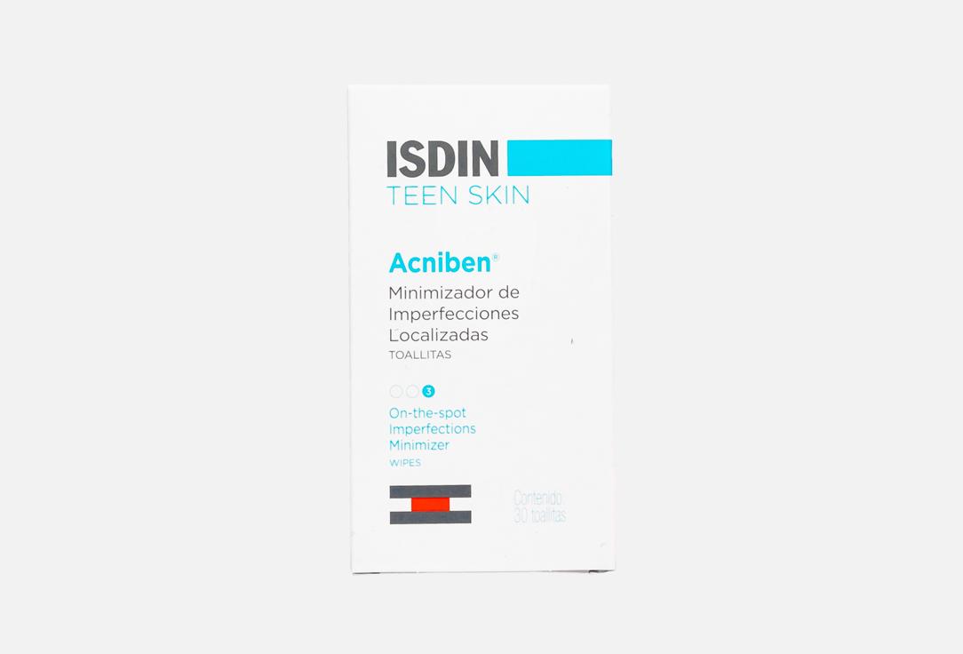 ISDIN Anti-acne face wipes Acniben Wipes 30 pairs ISDIN Anti-acne face wipes Acniben Wipes