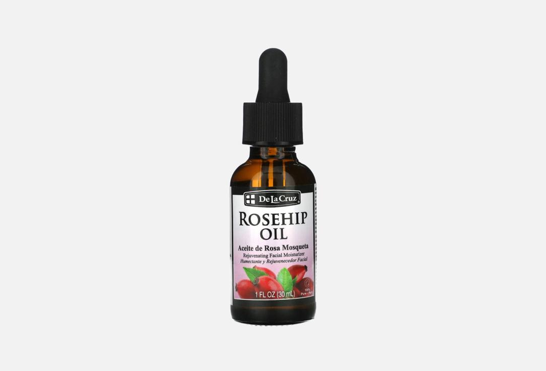 DE LA CRUZ Moisturizing Hair & Body Oil 100% Pure Rosehip Oil 30 ml DE LA CRUZ Moisturizing Hair & Body Oil 100% Pure Rosehip Oil