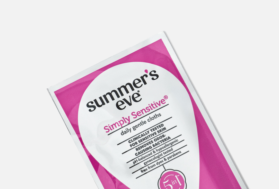 SUMMER EVE Gentle Intimate Wipes Sensitive