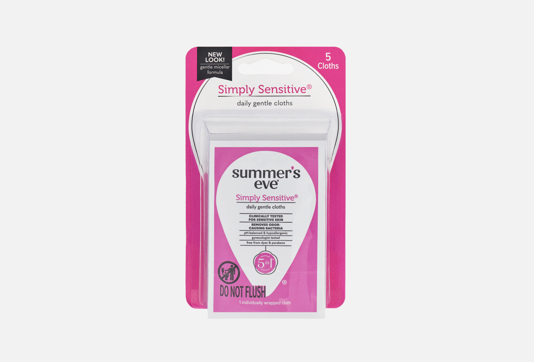 SUMMER EVE Gentle Intimate Wipes Sensitive