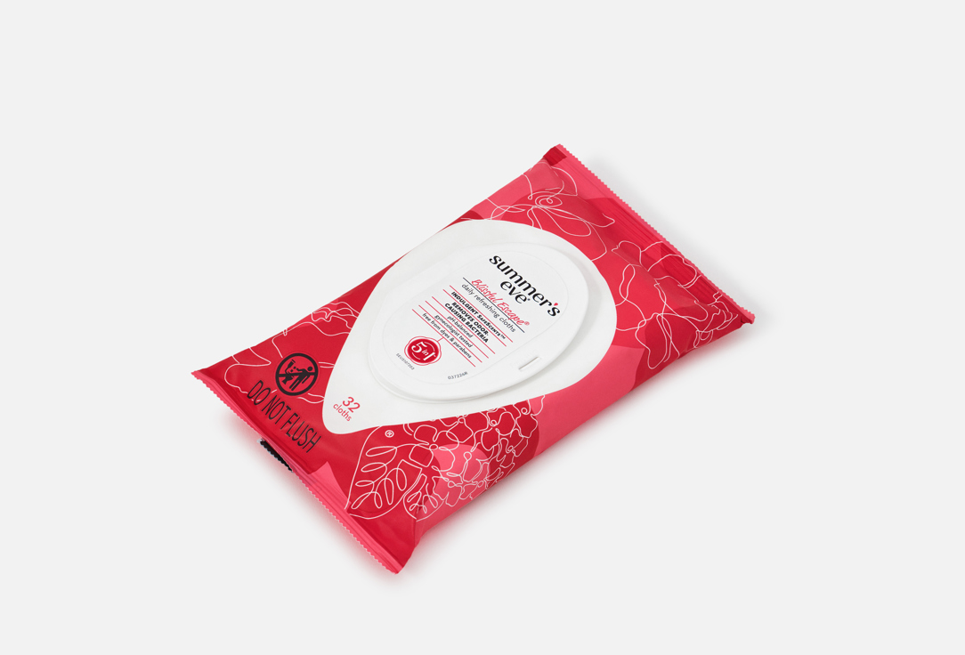 SUMMER EVE Intimate Cleansing Cloths Blissfull Escape