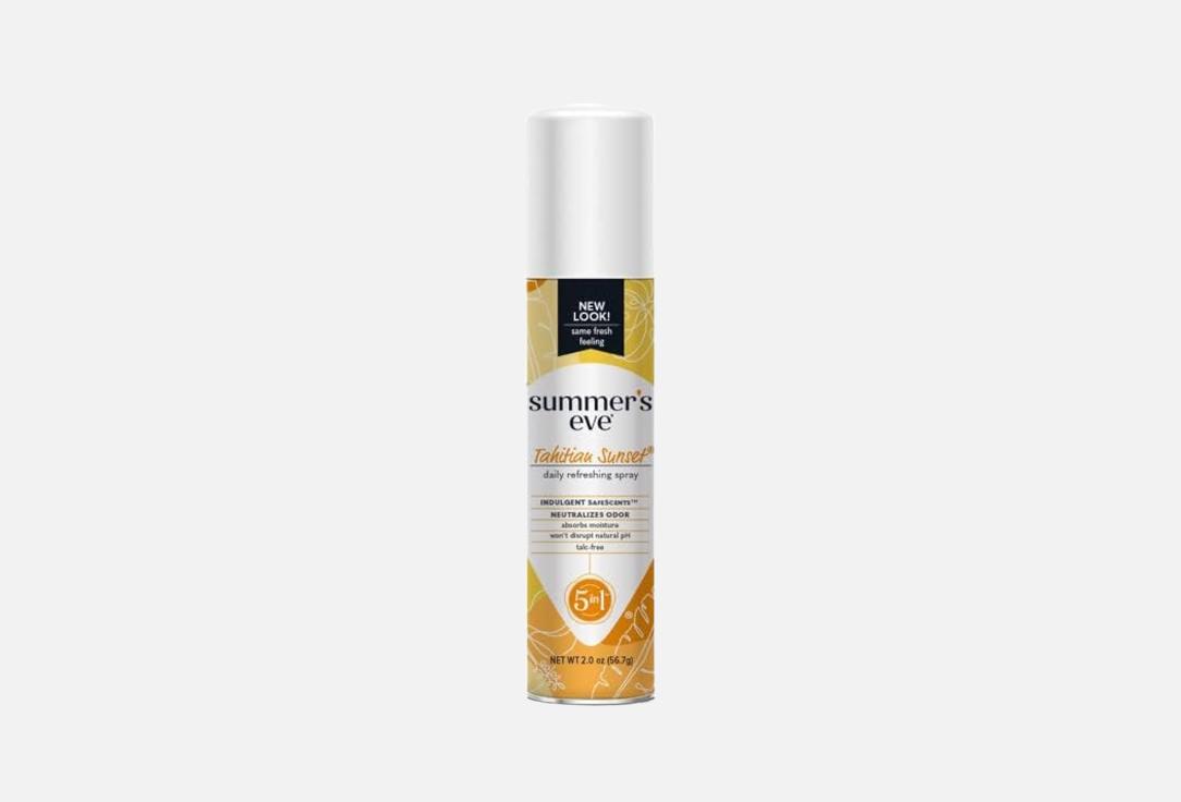 SUMMER EVE Intimate Deodorant Freshening Spray Tahitian Sunset