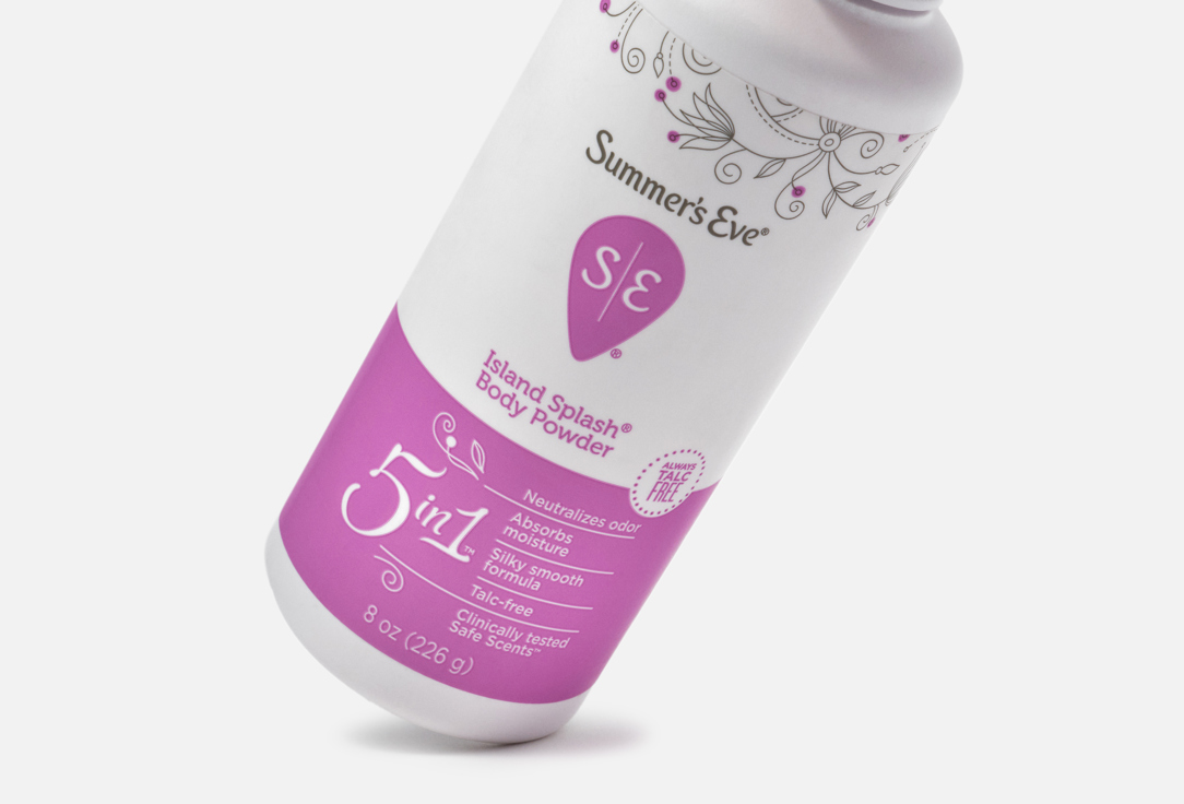 SUMMER EVE Intimate Body Powder Island Splash 250 g SUMMER EVE Intimate Body Powder Island Splash