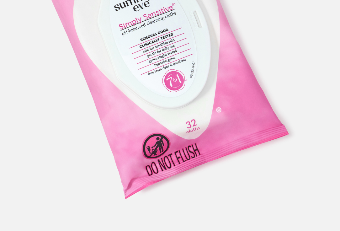 SUMMER EVE Gentle Intimate Wipes Sensitive