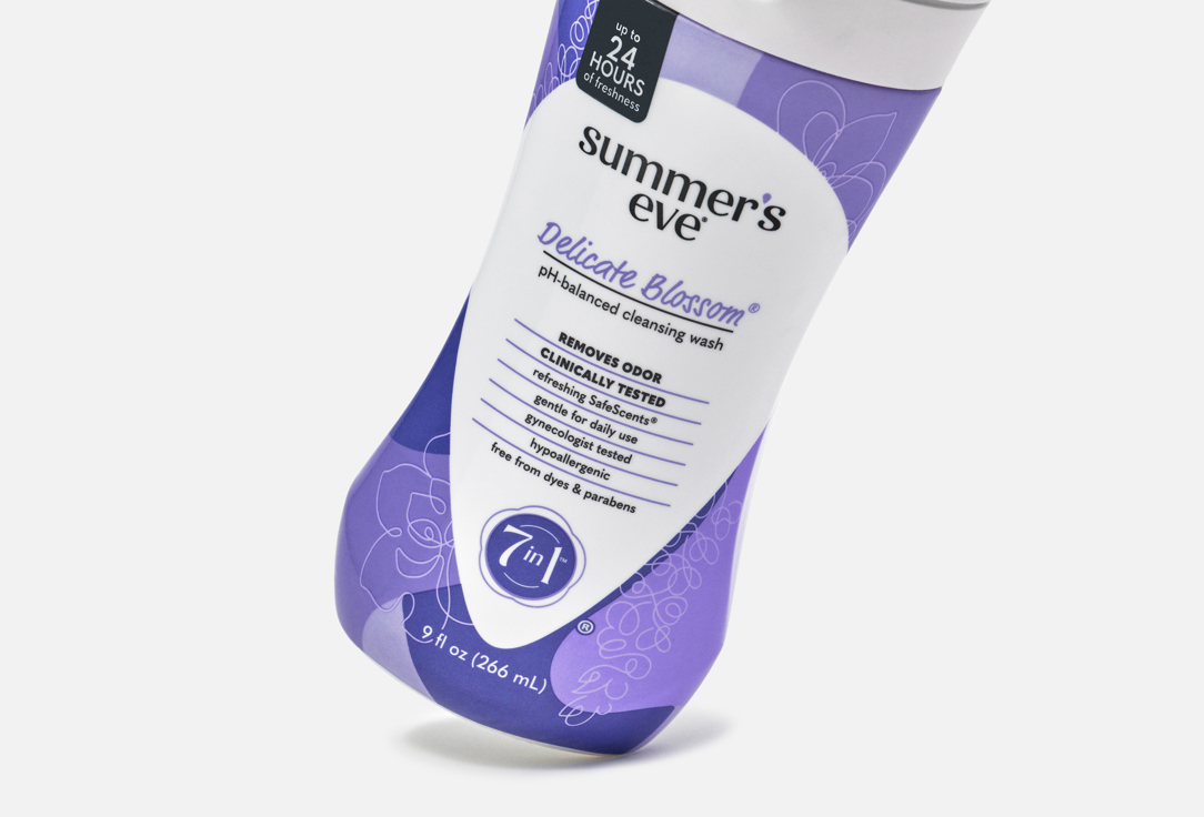SUMMER EVE Intimate Cleansing Wash For Sensitive Skin Delicate Blossom 270 ml SUMMER EVE Intimate Cleansing Wash For Sensitive Skin Delicate Blossom