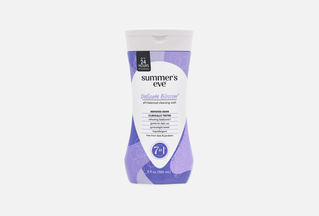 SUMMER EVE Intimate Cleansing Wash For Sensitive Skin Delicate Blossom 270 ml SUMMER EVE Intimate Cleansing Wash For Sensitive Skin Delicate Blossom