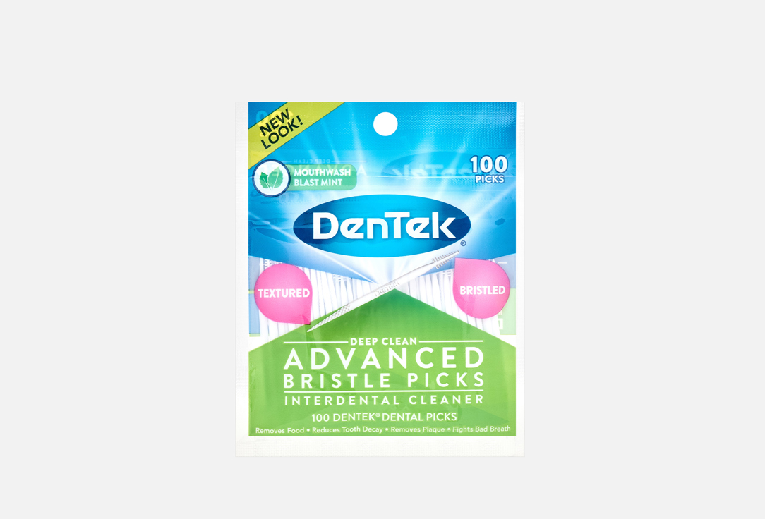 DENTEK Interdental Brushes Deep Clean Advanced Bristle Picks