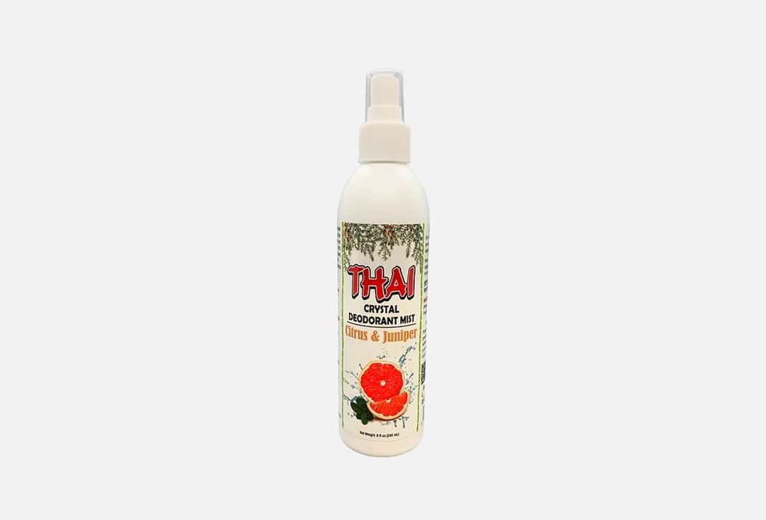 THAI CRYSTAL Aluminum & Fragrance Free Deodorant Mist Spray Citrus & Juniper
