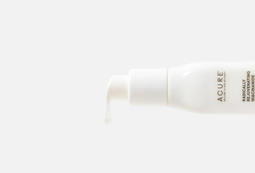 Acure Revitalizing Night Facial Serum Radically Rejuvenating Niacinamide