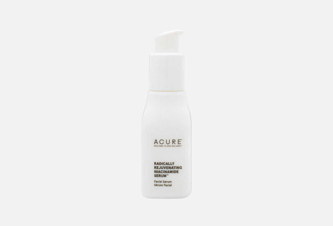 Acure Revitalizing Night Facial Serum Radically Rejuvenating Niacinamide