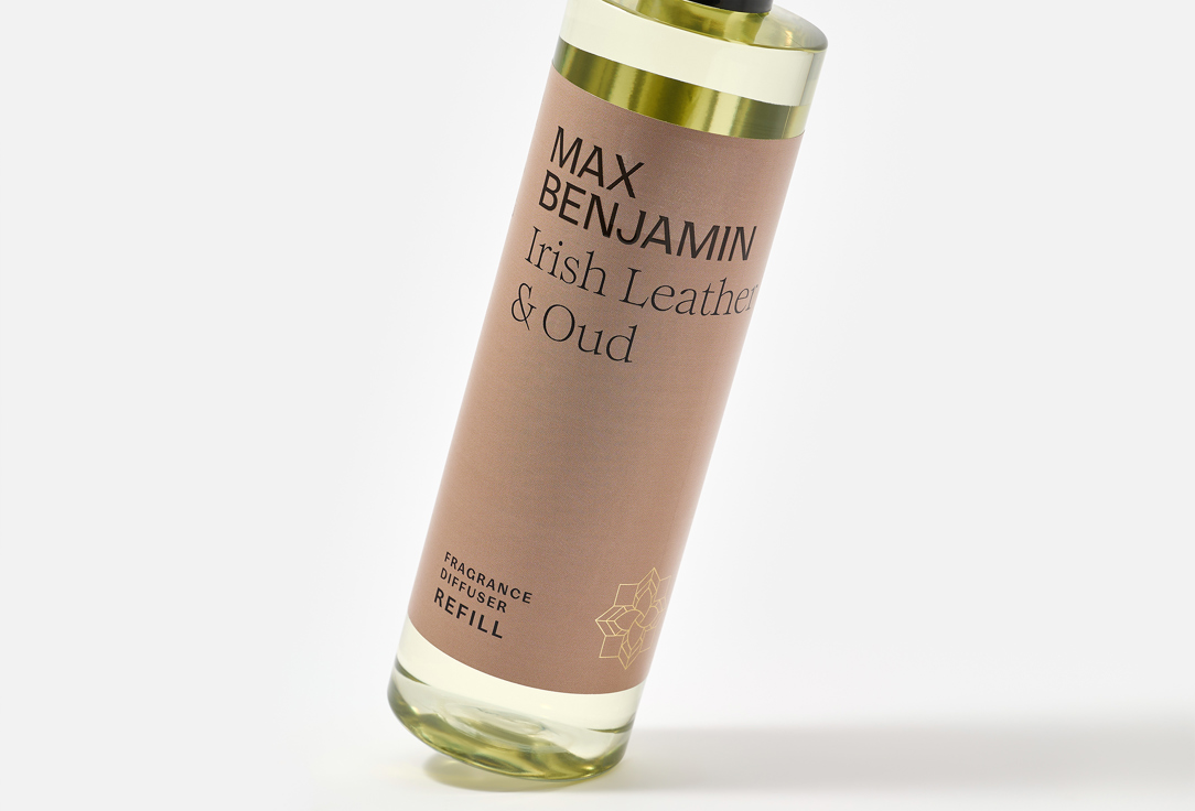 Max Benjamin DIFFUSER REFILL Irish Leather & Oud 300 ml Max Benjamin DIFFUSER REFILL Irish Leather & Oud