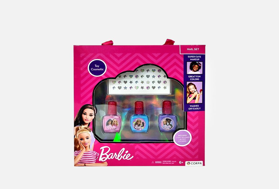 Barbie Kids makeup playset Nail Set Medium I