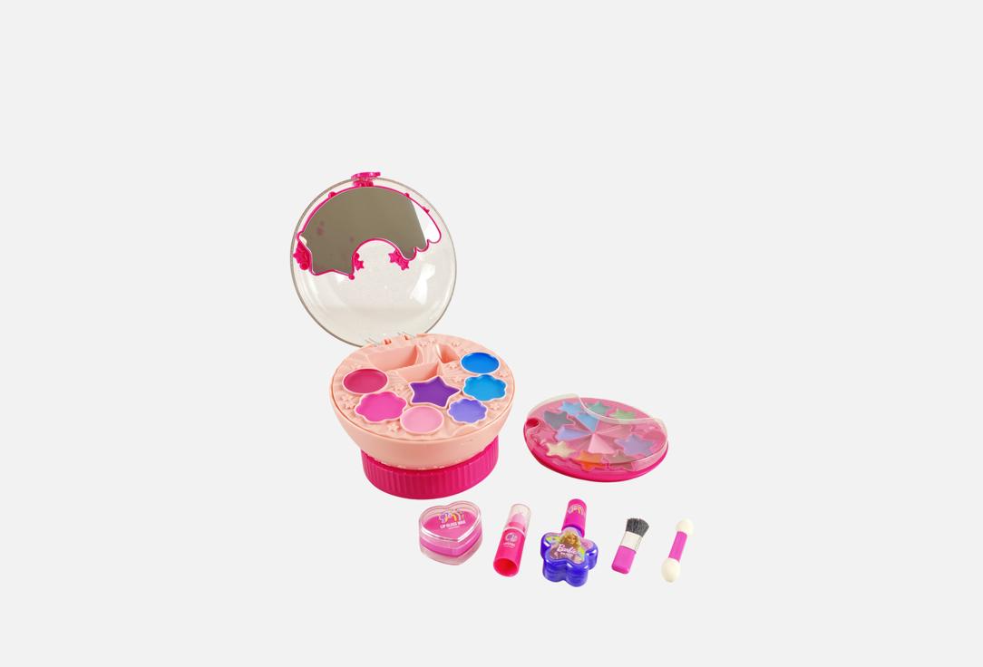 Barbie Kids makeup & nail design playset Cosmetic Crystal Box