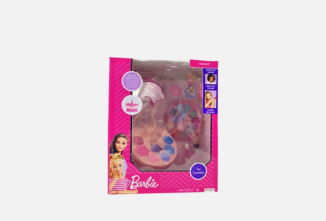 Barbie Kids makeup & nail design playset Cosmetic Crystal Box