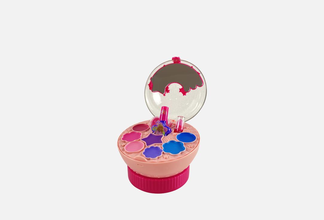 Barbie Kids makeup & nail design playset Cosmetic Crystal Box