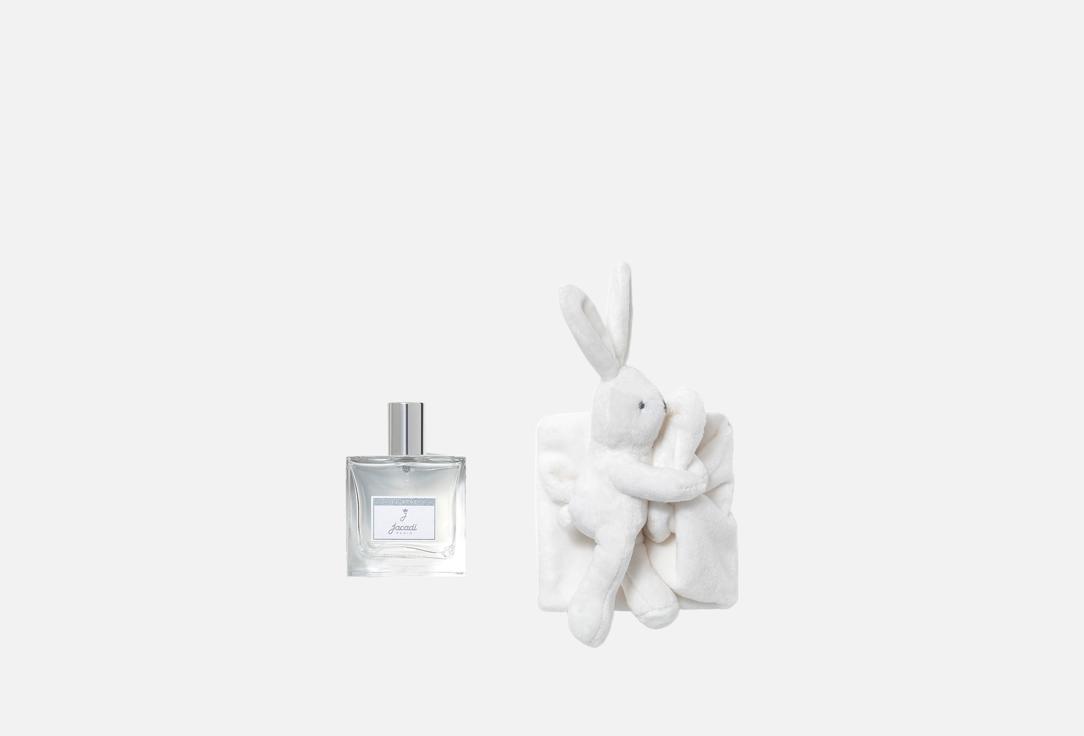 JACADI Gift set: Eau de soin & Toy Rabbit Le Bébé