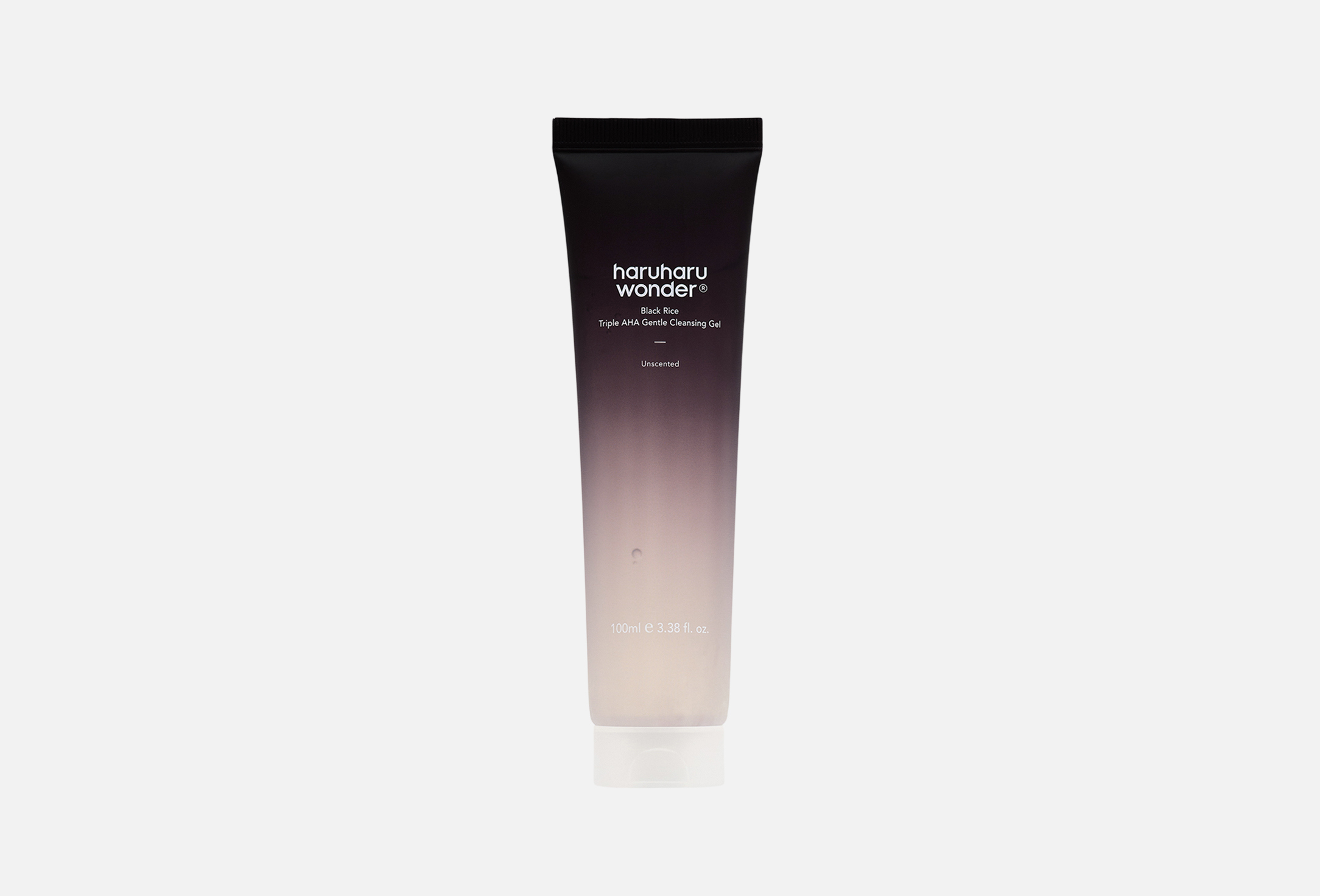 BLACK RICE triple AHA gentle cleansing gel 100
