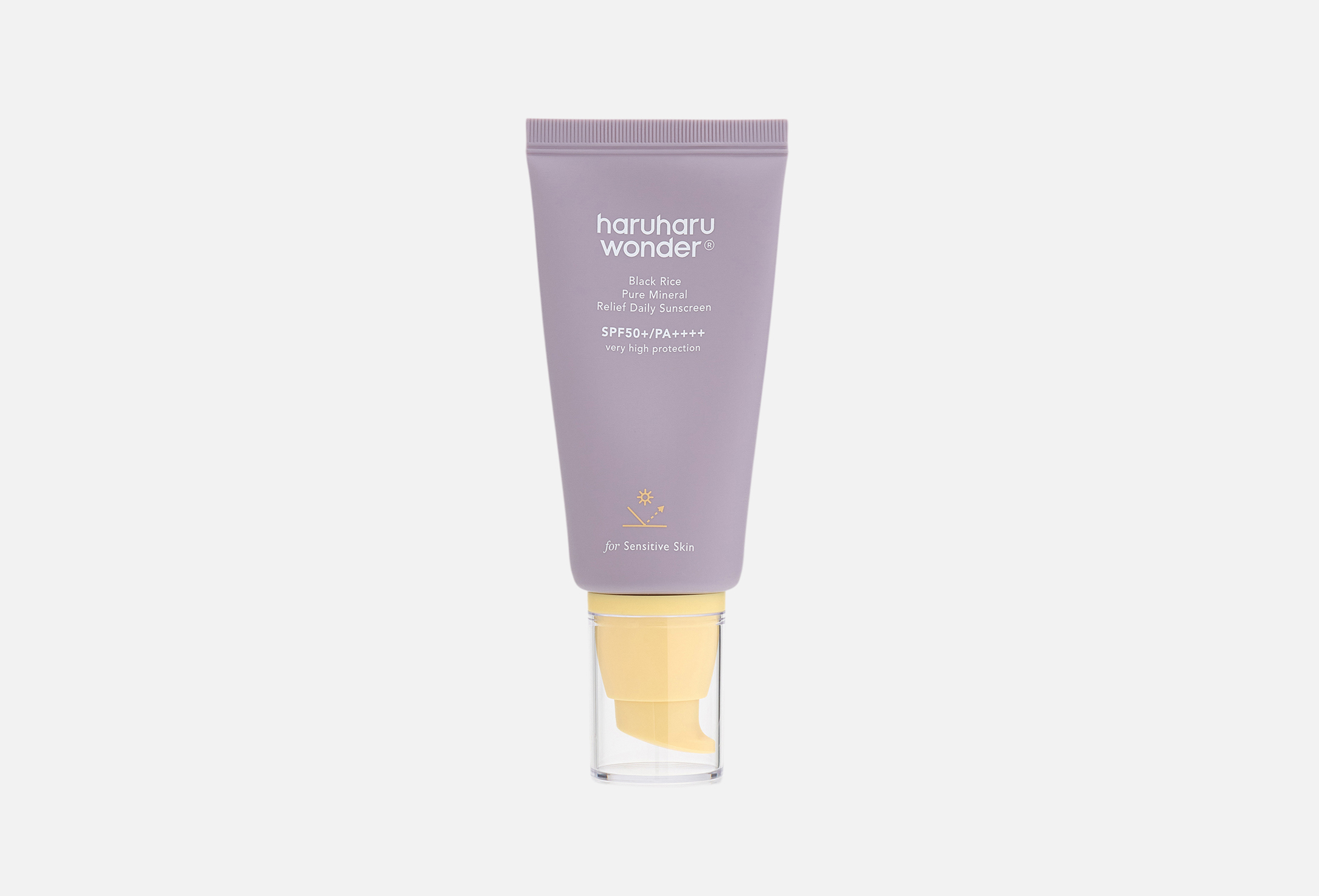 BLACK RICE pure mineral relief daily sunscreen  50 
