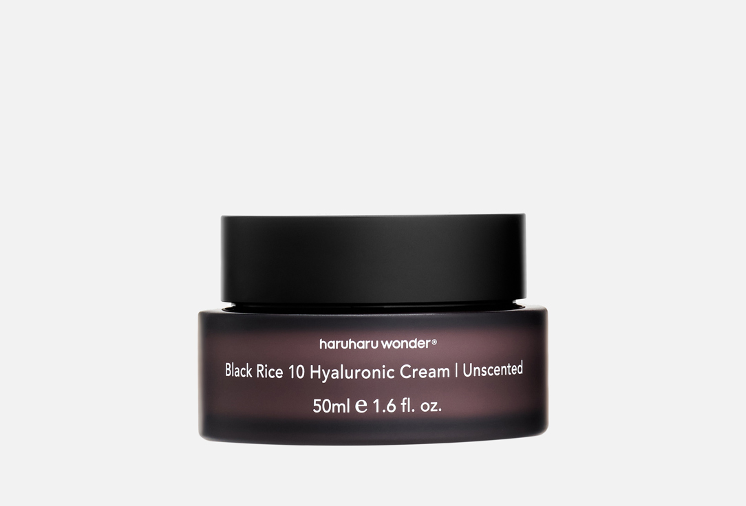 Haruharu Wonder Face Cream BLACK RICE 10 hyaluronic cream Unscented