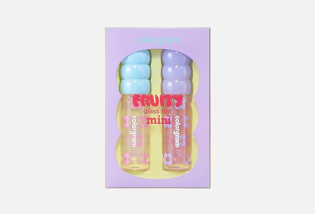 Colorgram Lip Tint Mini Duo Kit Fruity Glass Double Gloss 2 pcs Colorgram Lip Tint Mini Duo Kit Fruity Glass Double Gloss