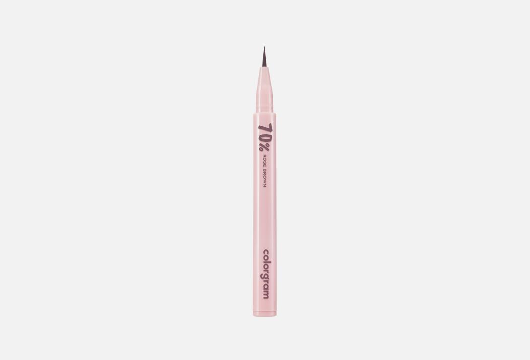 Colorgram Brush Eye Liner Shade Re-Forming 08, 70% rose brown 0.15 g Colorgram Brush Eye Liner Shade Re-Forming