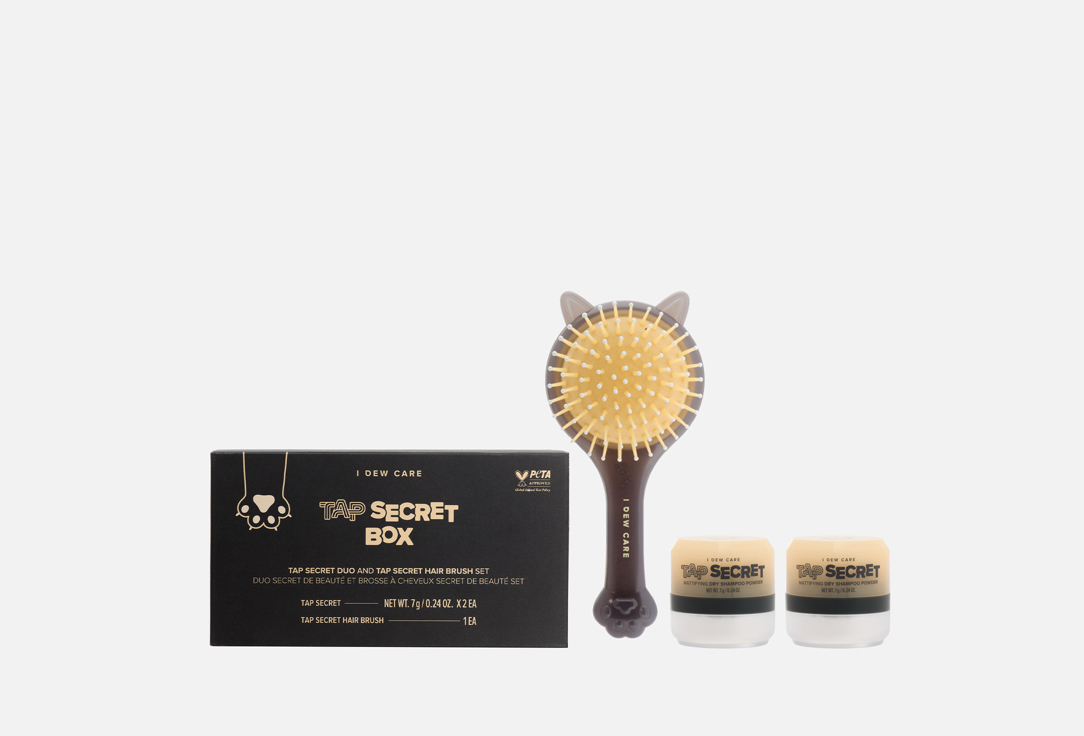 I DEW CARE Dry shampoo Power & Hair Brush Set TAP SECRET BOX