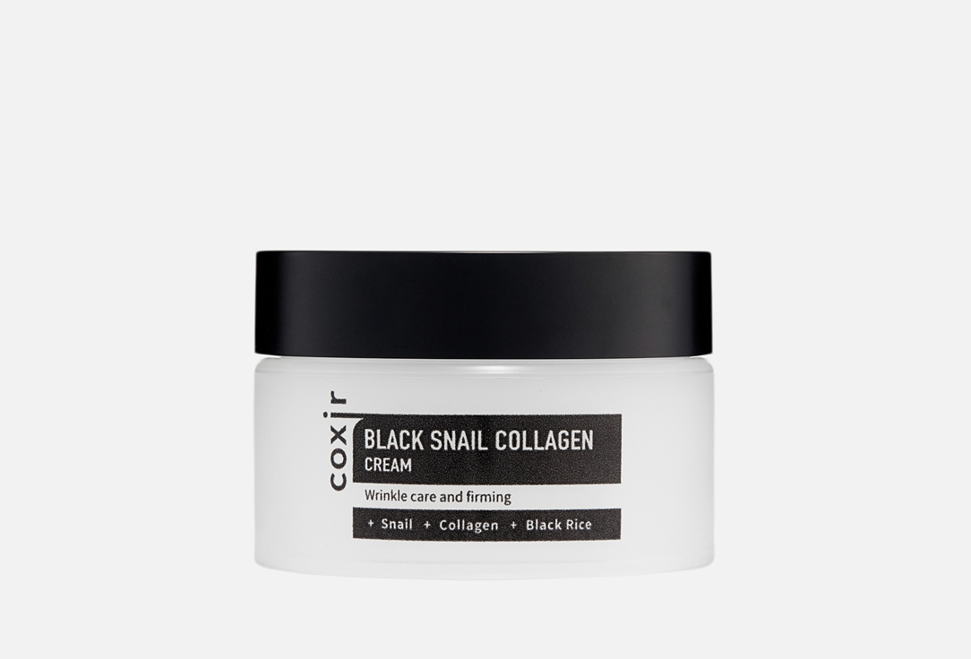 COXIR Face Collagen Cream Black Snail