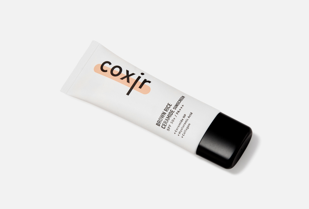 COXIR Face Cream SPF50+ Brown Rice Ceramide Sunscreen